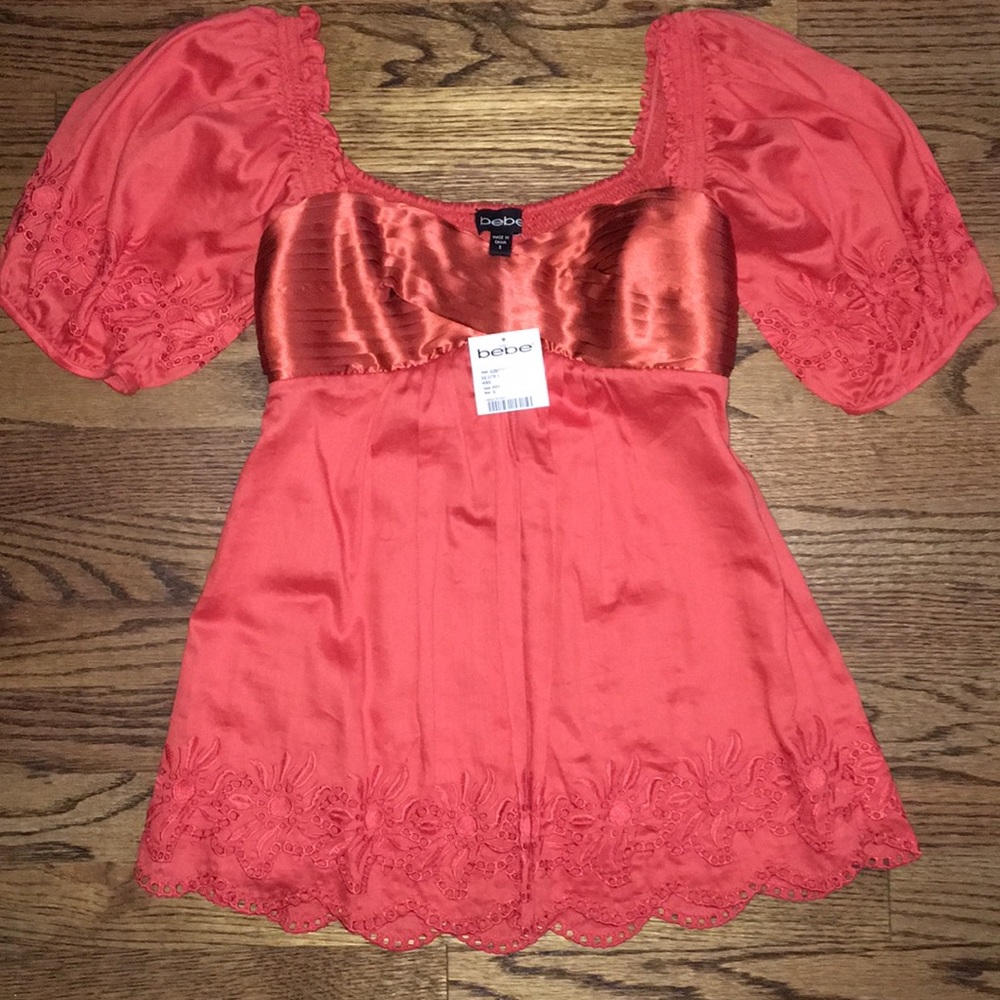 BEBE Off the Shoulder Top